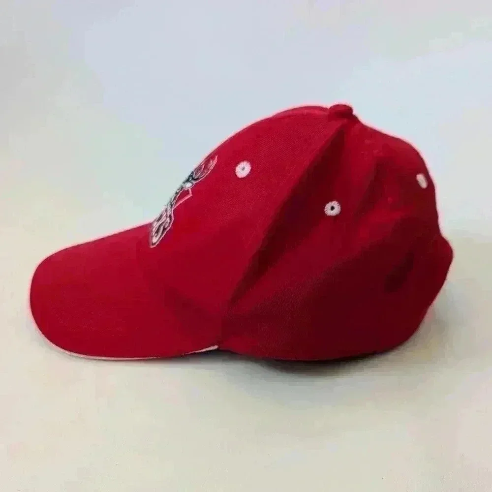 Milwaukee Bucks Baseball Cap Adjustable Hat Red